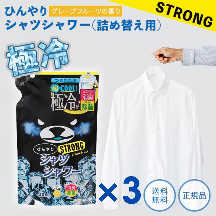 熱中症対策 シャツクール 冷感ストロング 100ml  4個セット 熱中症対策 グッズ 工事現場 長時間 ひんやりグッズ ヒンヤリグッズ 熱中症 涼しい ヘルメット キャンプ フェス 冷感 暑さ対策 冷却 冷感グッズ 花火大会 スポーツ観戦 室内作業