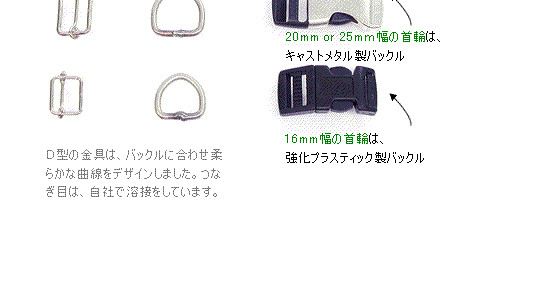 犬の体重＝12～24kgまで 25mm幅 ワンタッチバックル首輪 名入れ 刺繍 電話番号 犬 首輪 クッション付 ｜犬の首輪堂ハフマン