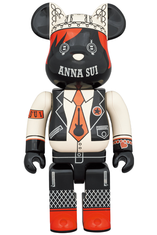 BE@RBRICK ANNA SUI RED & BEIGE 1000%