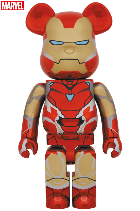 
BE@RBRICK IRON MAN MARK85 CHROME Ver. 1000 
