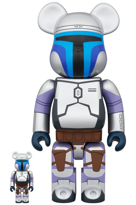 
BE@RBRICK JANGO FETT(Geonosis Ver.) 100 & 400 
